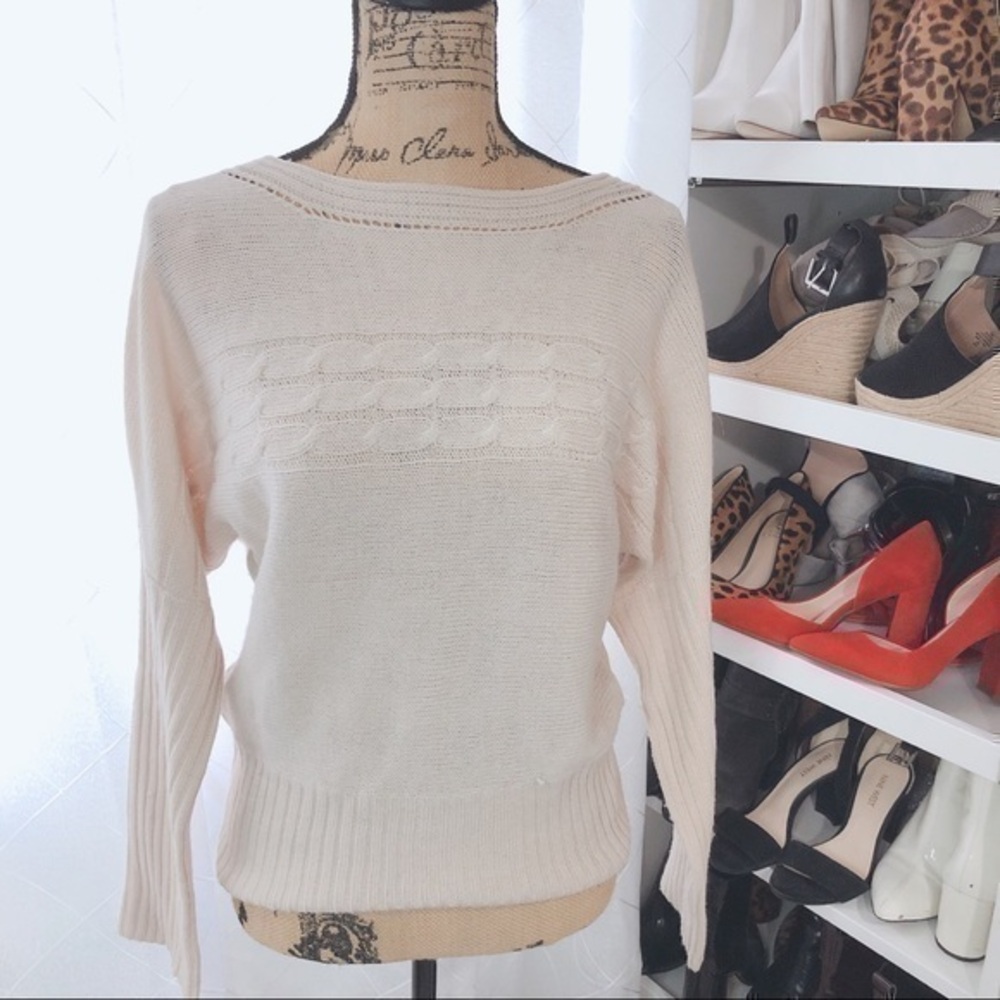 ⚡️Flash ⚡️Cream neutral sweater oversize
